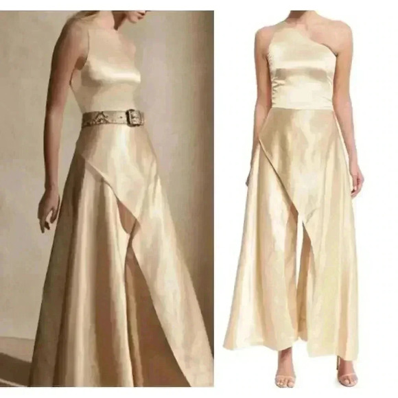 Ralph Lauren Collection Purple Label Gown Jumpsuit Runway Maxi Dress runway XS S - Picture 2 of 15